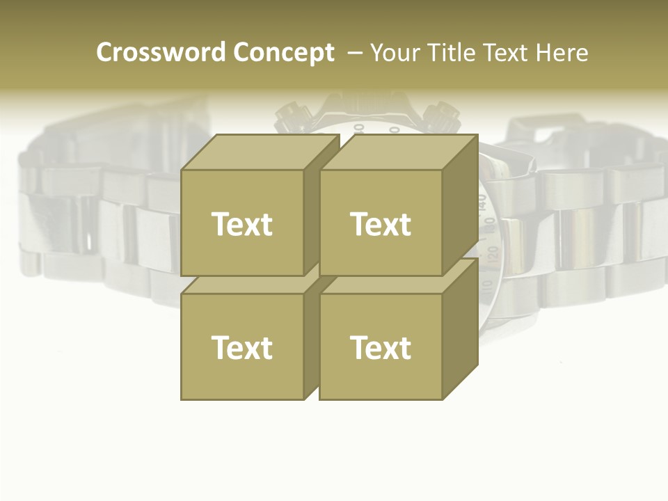 Assistance Female Touching PowerPoint Template