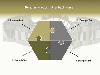 Assistance Female Touching PowerPoint Template