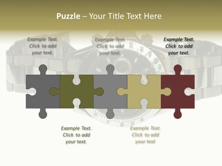 Assistance Female Touching PowerPoint Template