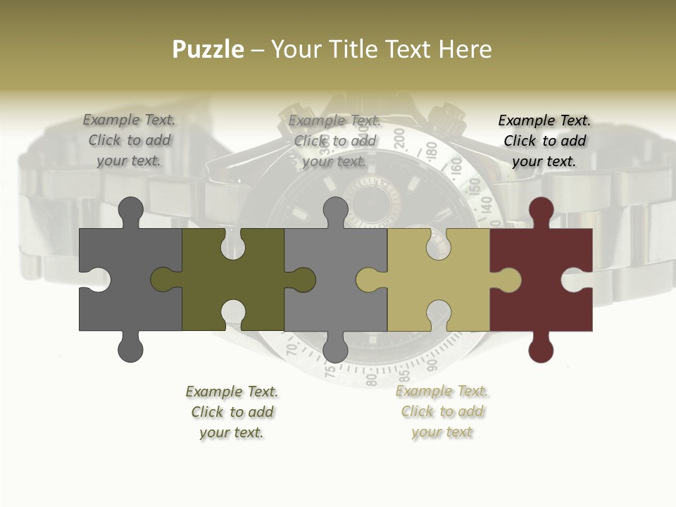 Assistance Female Touching PowerPoint Template