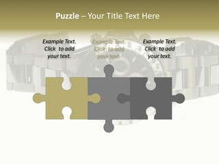 Assistance Female Touching PowerPoint Template