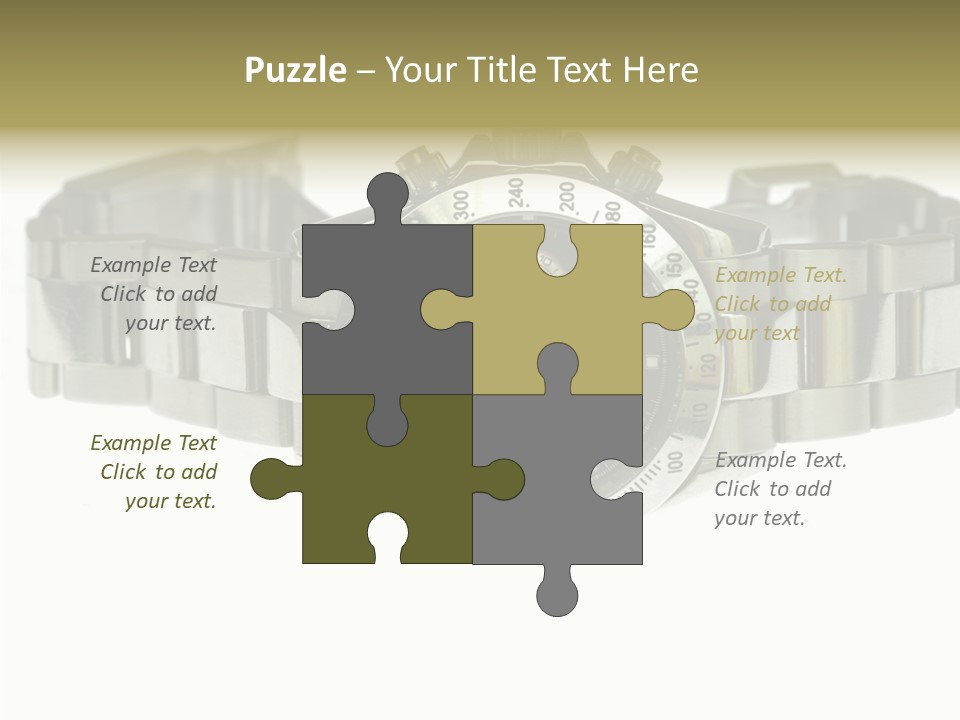 Assistance Female Touching PowerPoint Template