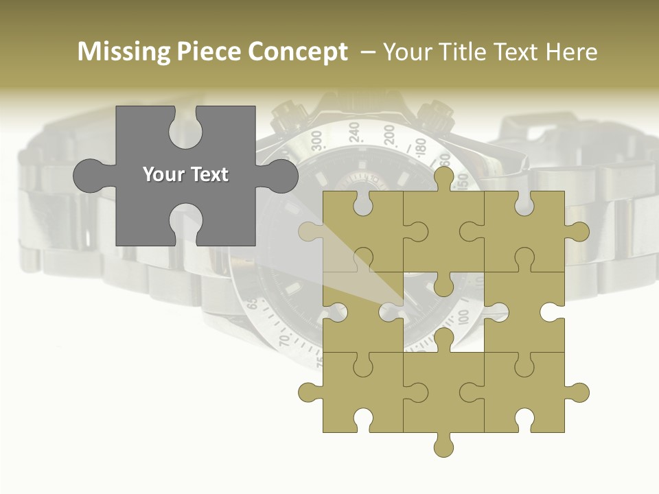 Assistance Female Touching PowerPoint Template