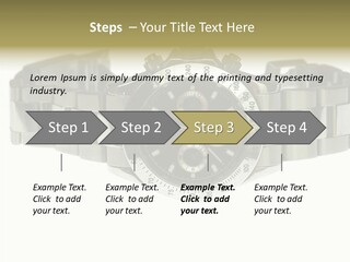 Assistance Female Touching PowerPoint Template