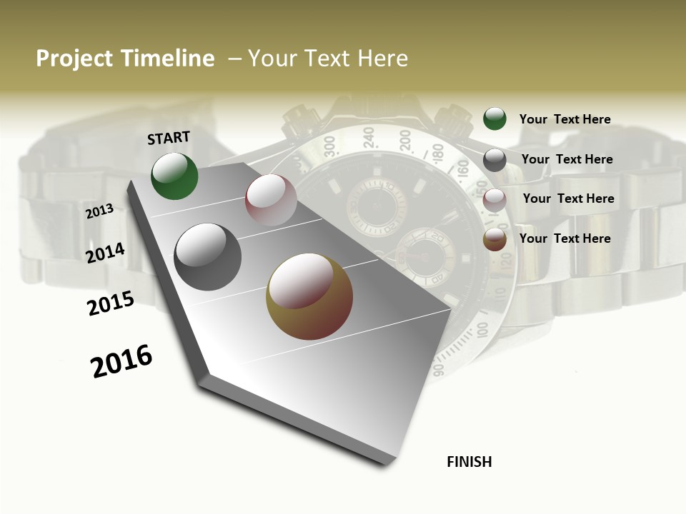 Assistance Female Touching PowerPoint Template