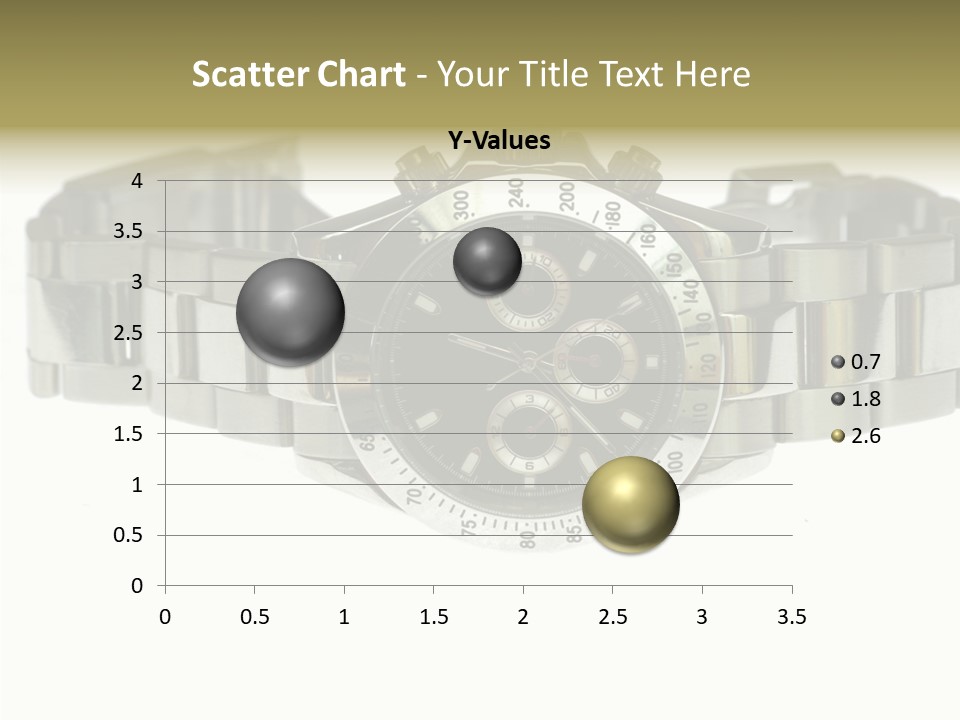 Assistance Female Touching PowerPoint Template