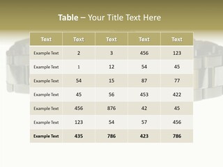 Assistance Female Touching PowerPoint Template
