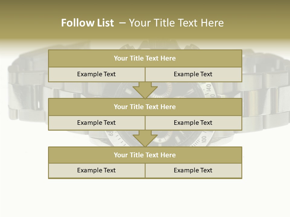 Assistance Female Touching PowerPoint Template