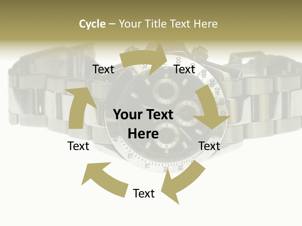 Assistance Female Touching PowerPoint Template
