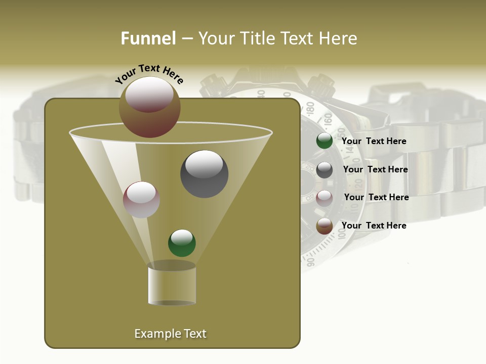 Assistance Female Touching PowerPoint Template