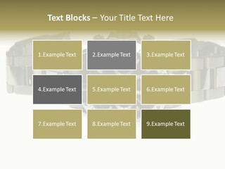 Assistance Female Touching PowerPoint Template