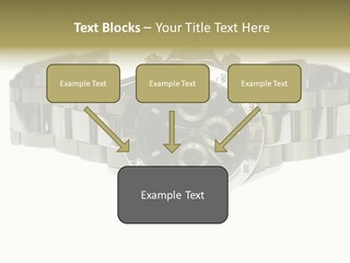 Assistance Female Touching PowerPoint Template