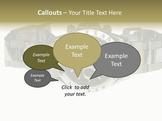 Assistance Female Touching PowerPoint Template