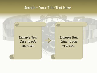 Assistance Female Touching PowerPoint Template