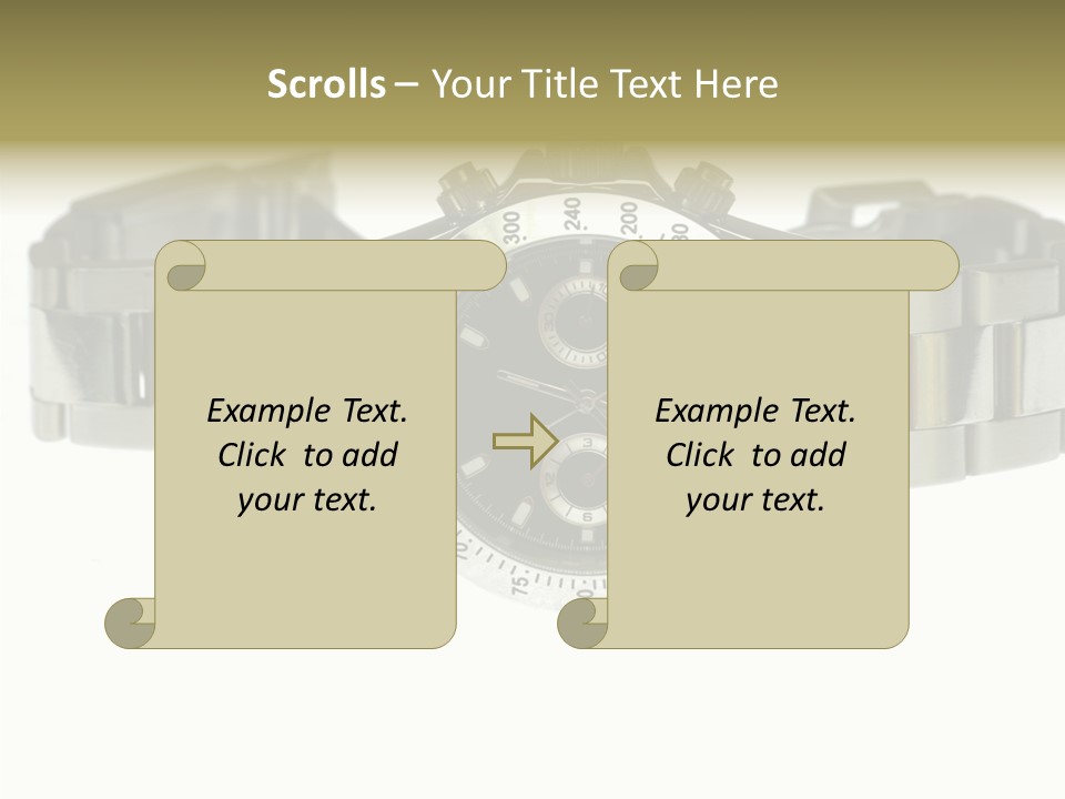 Assistance Female Touching PowerPoint Template