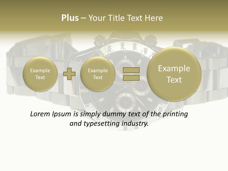 Assistance Female Touching PowerPoint Template