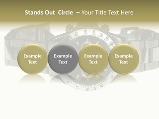 Assistance Female Touching PowerPoint Template