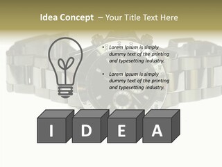 Assistance Female Touching PowerPoint Template