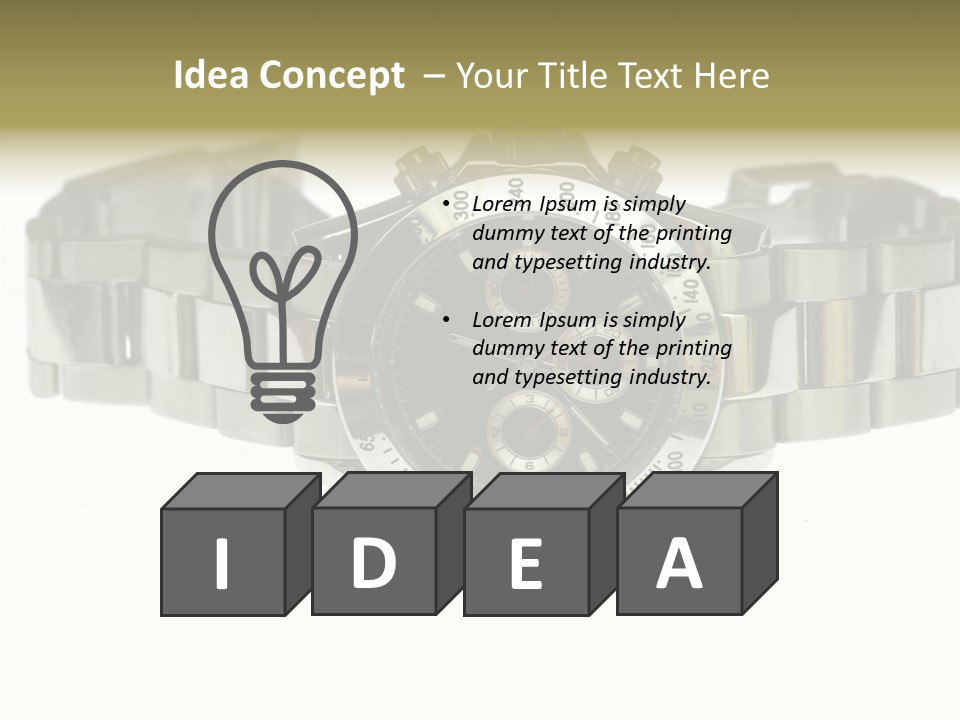 Assistance Female Touching PowerPoint Template