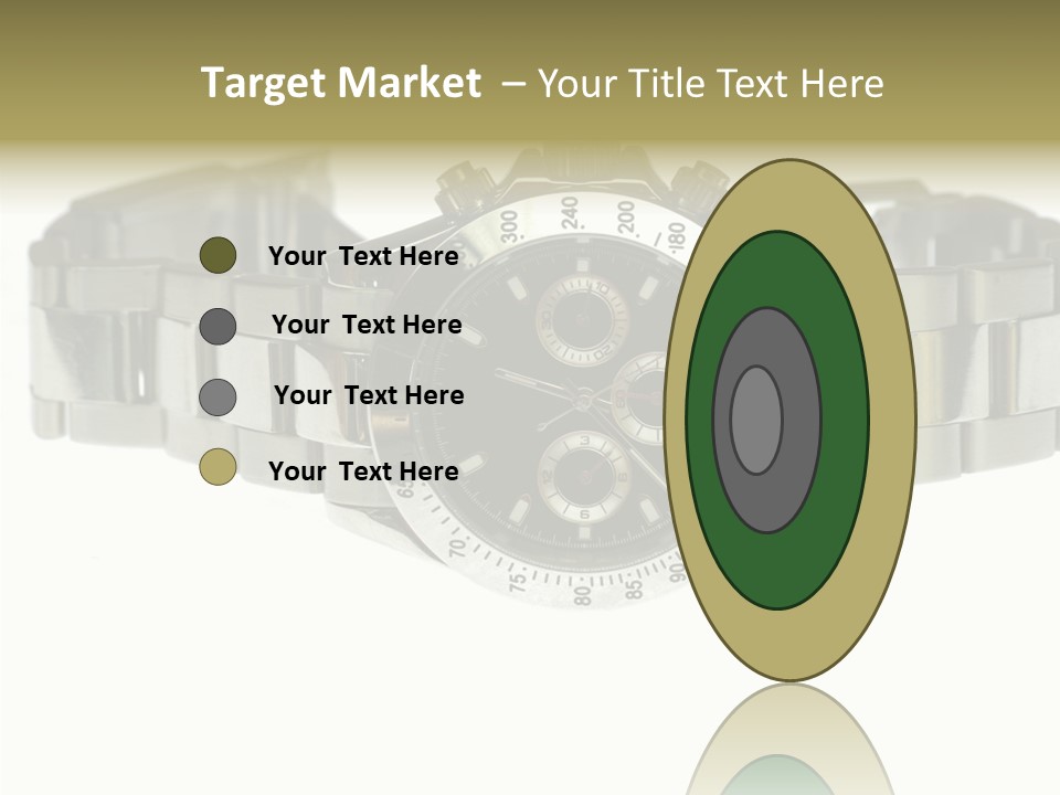 Assistance Female Touching PowerPoint Template