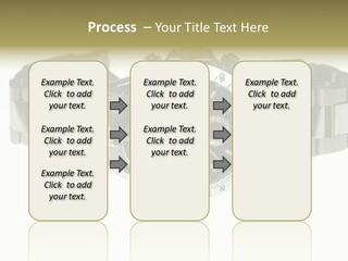 Assistance Female Touching PowerPoint Template