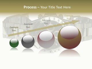 Assistance Female Touching PowerPoint Template