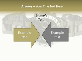 Assistance Female Touching PowerPoint Template