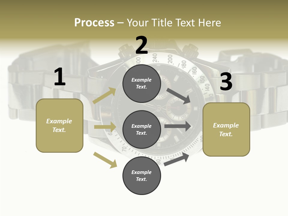 Assistance Female Touching PowerPoint Template