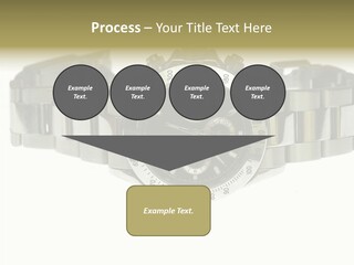 Assistance Female Touching PowerPoint Template