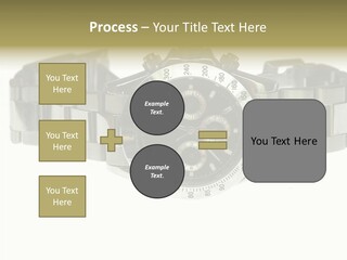 Assistance Female Touching PowerPoint Template