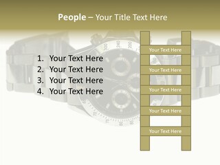 Assistance Female Touching PowerPoint Template