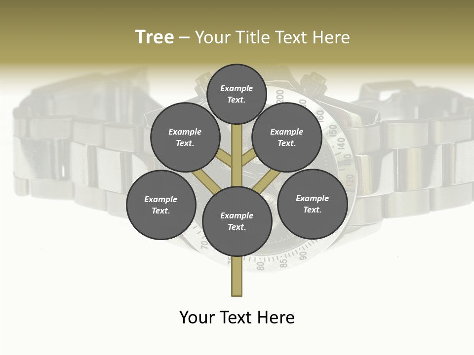 Assistance Female Touching PowerPoint Template