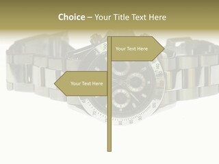 Assistance Female Touching PowerPoint Template