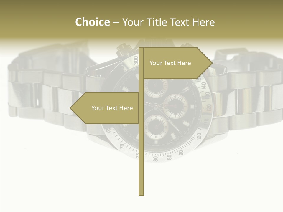 Assistance Female Touching PowerPoint Template