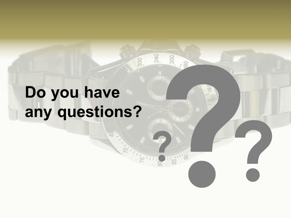 Assistance Female Touching PowerPoint Template