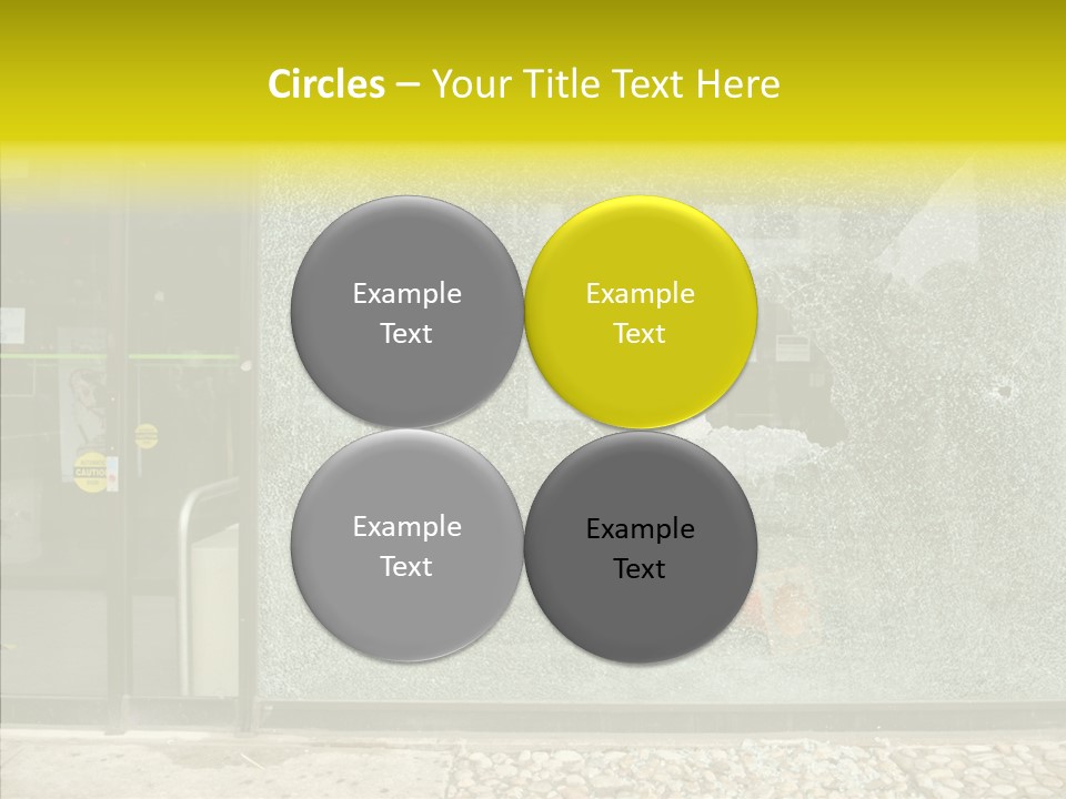 Grandmother Old Sharing PowerPoint Template