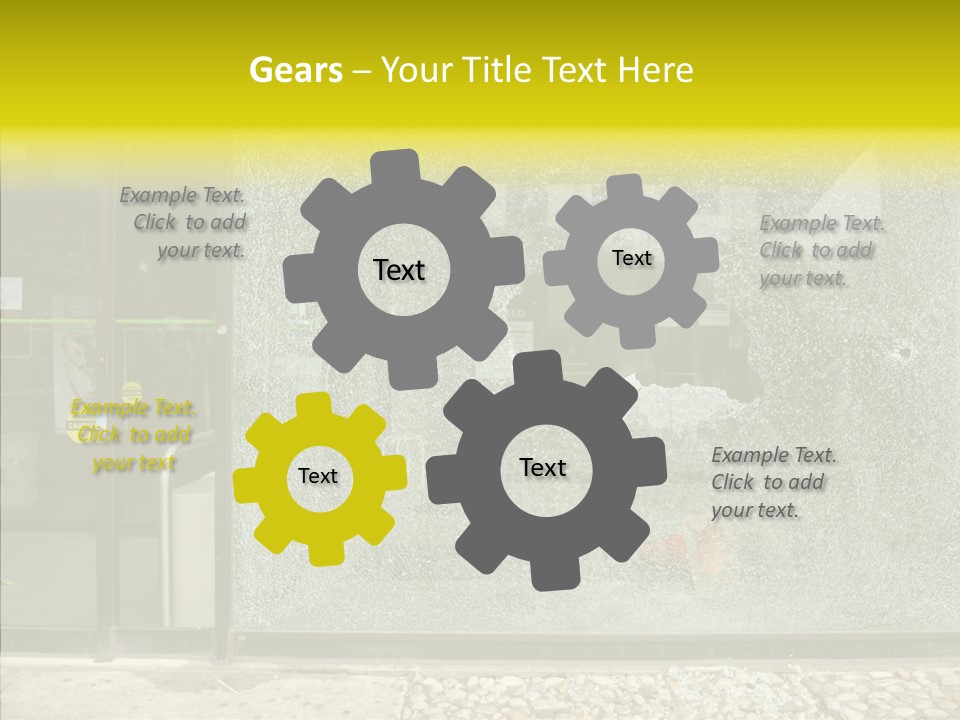 Grandmother Old Sharing PowerPoint Template