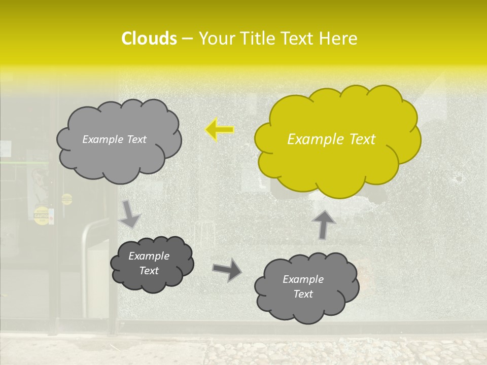 Grandmother Old Sharing PowerPoint Template