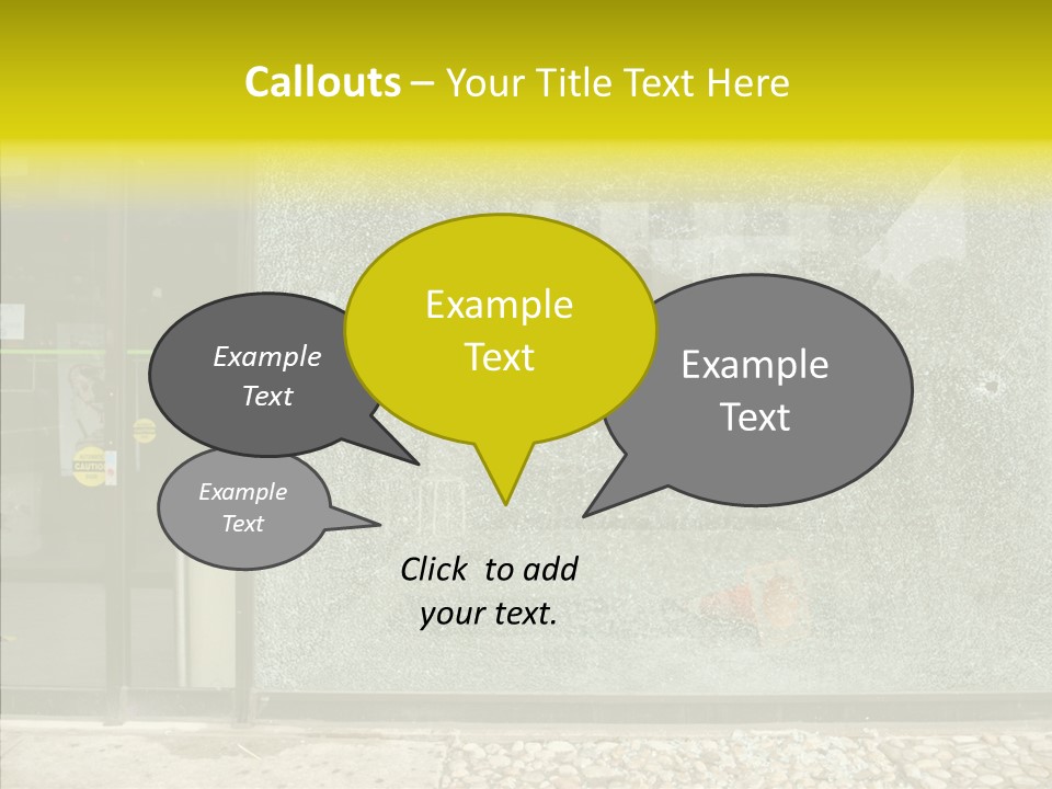 Grandmother Old Sharing PowerPoint Template