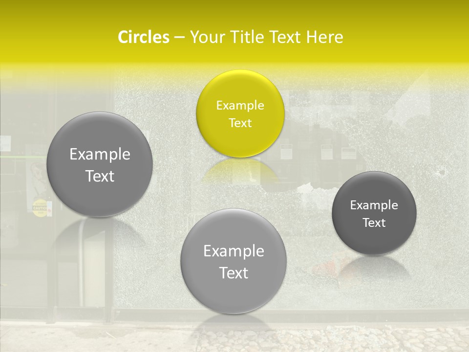 Grandmother Old Sharing PowerPoint Template