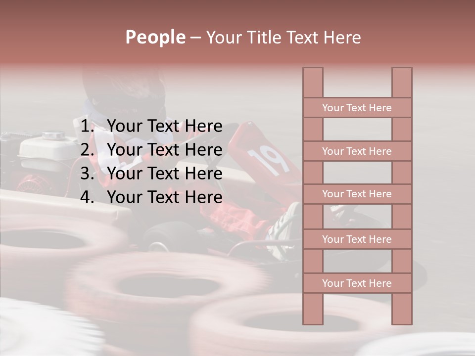 Women Hold Help PowerPoint Template