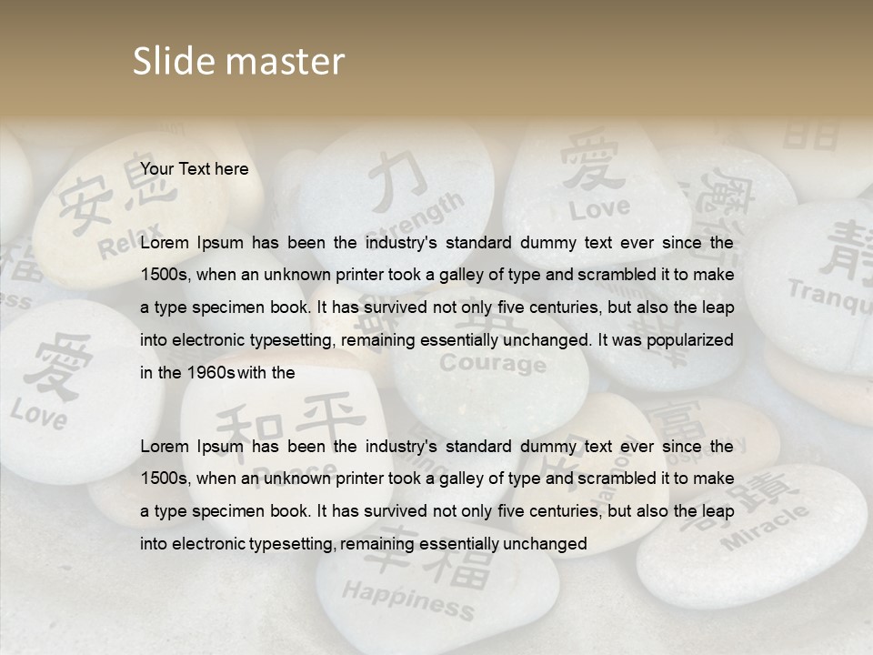 Senior  Hand Help PowerPoint Template