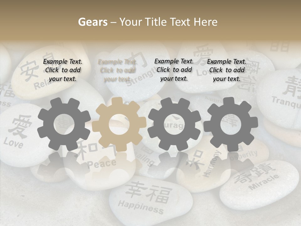 Senior  Hand Help PowerPoint Template