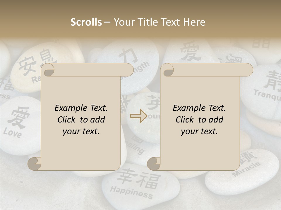 Senior  Hand Help PowerPoint Template