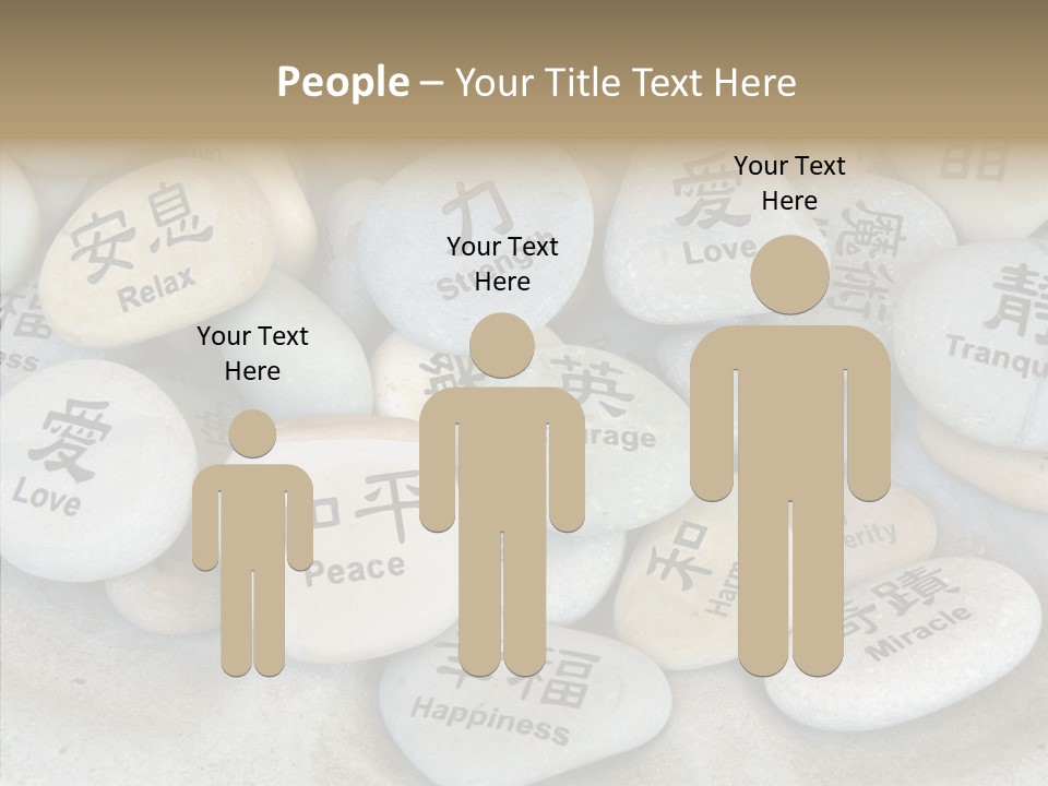 Senior  Hand Help PowerPoint Template