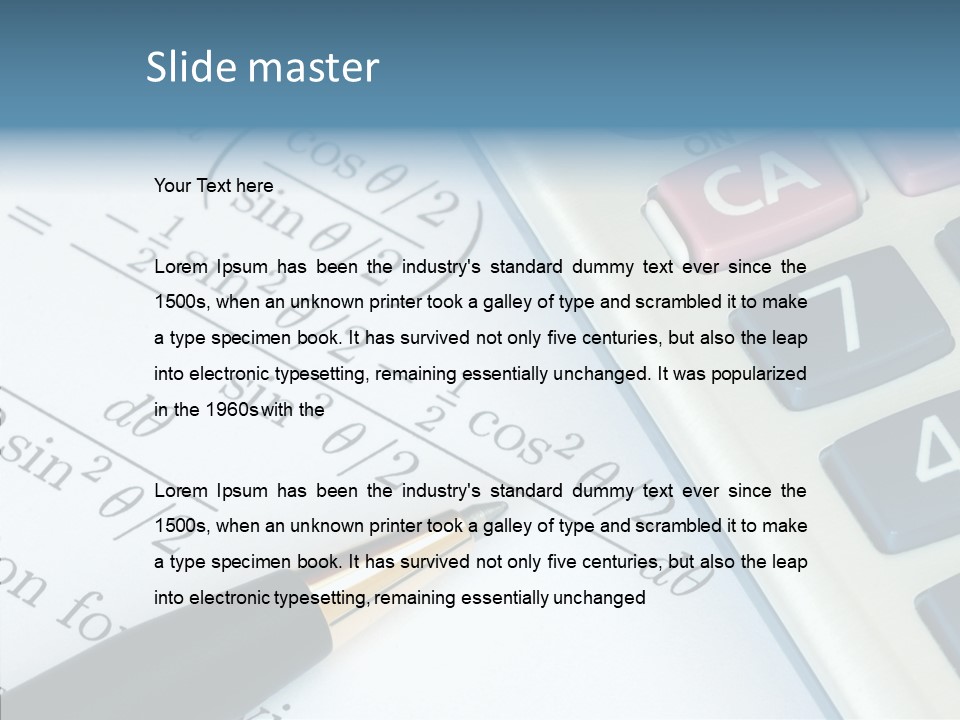 Elderly Care Background PowerPoint Template