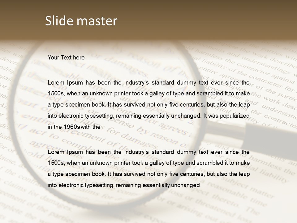 Senior  Aging Background PowerPoint Template