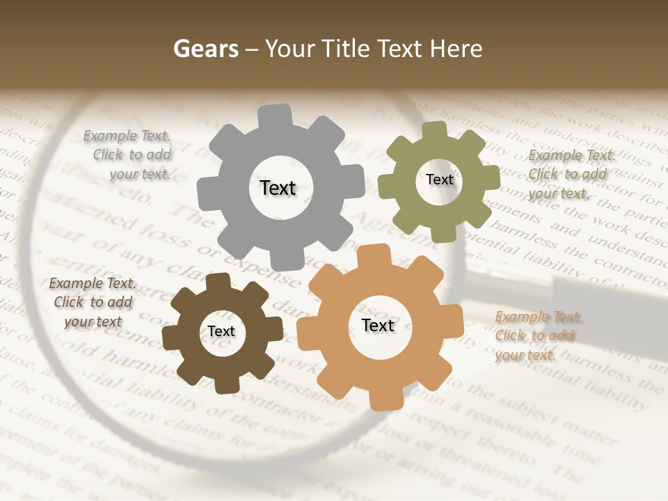 Senior  Aging Background PowerPoint Template