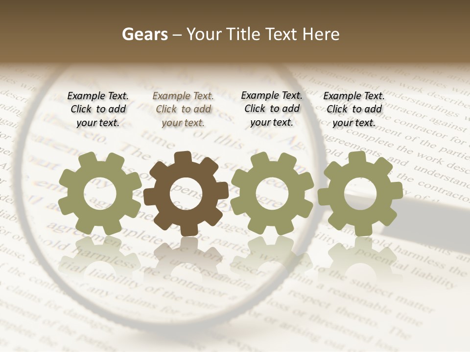 Senior  Aging Background PowerPoint Template