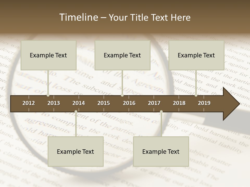 Senior  Aging Background PowerPoint Template